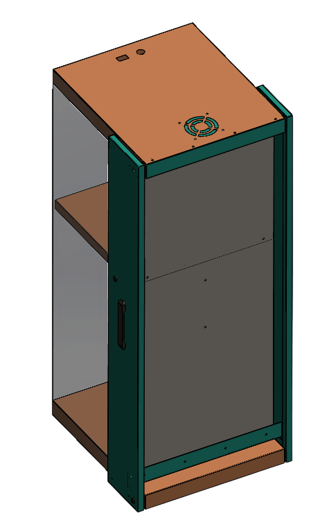Mygearcab zaprta omarica